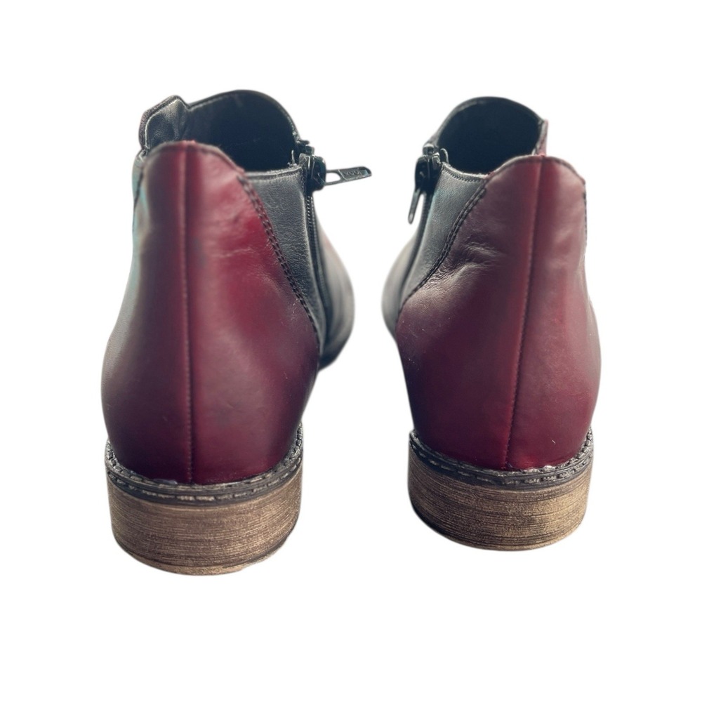 Remonte Genuine Leather Patchwork Multicolor Ankl… - image 4